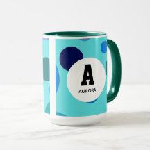 Design de Bolha Fofa com Nome Inicial Personalizáv