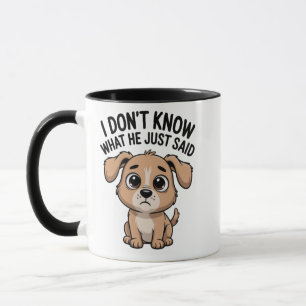 Caneca Design de cachorrinho Golden Retriever fofo