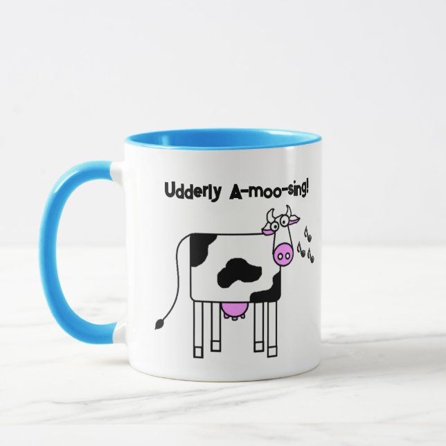 Caneca Design de Cartoon de Canções Canais de A-moo (Esquerda)