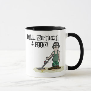Caneca Design de detecção de metais