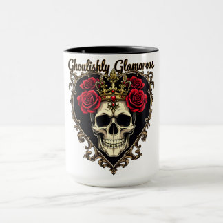 Caneca Design de Elegância Halloween Ghouly Glamorous