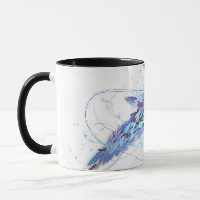 Caneca design de escribble (Esquerda)