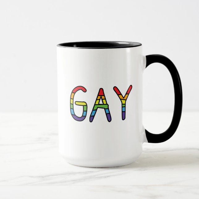 Caneca Design de Gay (Direita)