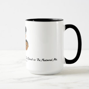 Caneca Design de MDillon eu sou orgulhoso ser natural mim