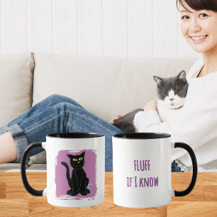 Caneca Design de Meme de Gato Sassy Humor de Gato Sarcá
