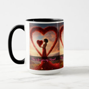 Caneca "Design de Mug Love Encantador: Presente Perfeito"