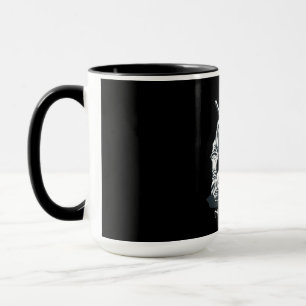 Caneca Design de Ninja Japonês Assassino Ninjutsu