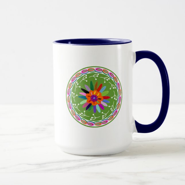Caneca Design de Otomi Moderno (Direita)