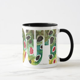 Caneca Design de Problemas Marrons
