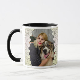 Caneca Design de Quebra de Foto com Lâmina Personalizada