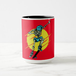 Caneca Design de Skeleton Skeleton