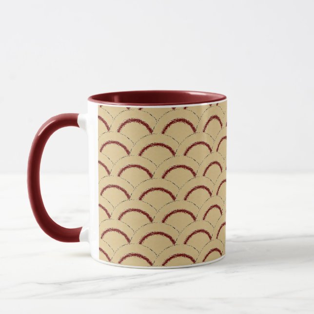 Caneca Design do anel Half de amora (Esquerda)