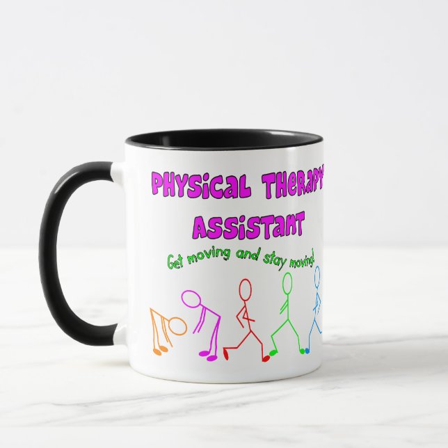 Caneca Design do Assistente de Terapia Física (Esquerda)