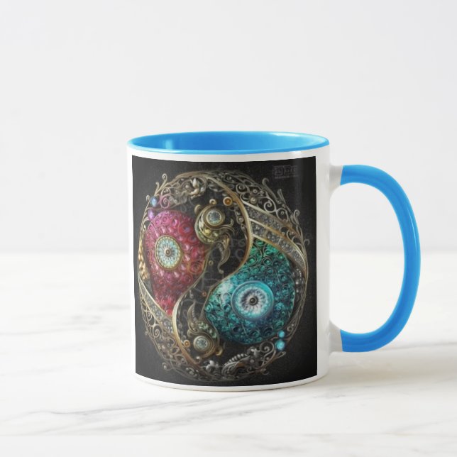 Caneca Design do Balance & Harmony Yin Yang (Direita)