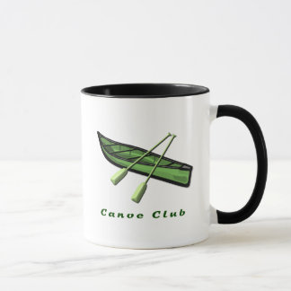 Caneca Design do clube da canoa