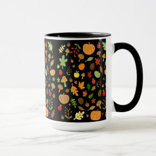 Caneca Design do outono