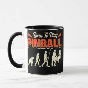 Caneca Design do Pinball Game Pinball 