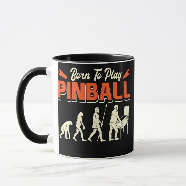 Caneca Design do Pinball Game Pinball  (Esquerda)