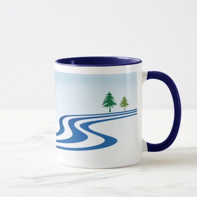 Caneca Design do rio Preguiçoso (Direita)