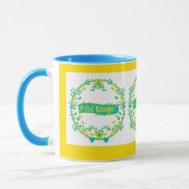 Caneca design escandinava, Glad Midsommar