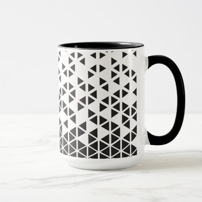 Caneca Design geométrico abstrato (Direita)