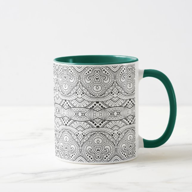 Caneca Design inspirado artística (Direita)