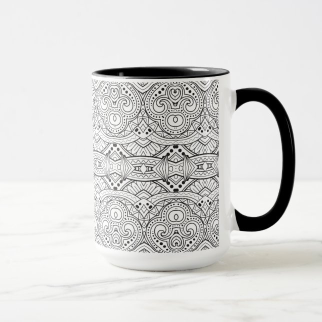 Caneca Design inspirado artística (Direita)
