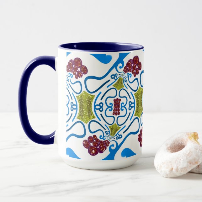Caneca DESIGN JIMETTE MUG de alta qualidade (Com Donut)