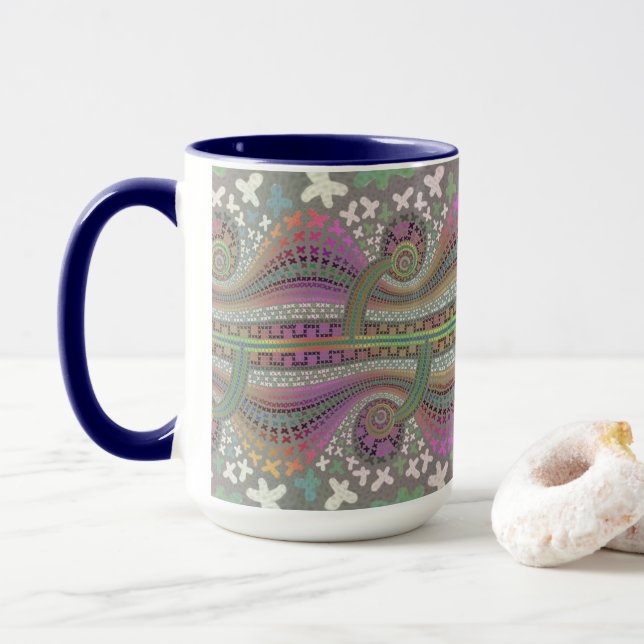Caneca DESIGN JIMETTE MUG de alta qualidade (Com Donut)