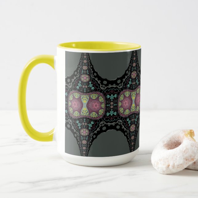 Caneca DESIGN JIMETTE MUG de alta qualidade (Com Donut)