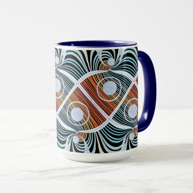 Caneca DESIGN JIMETTE MUG de alta qualidade (Frente Esquerda)