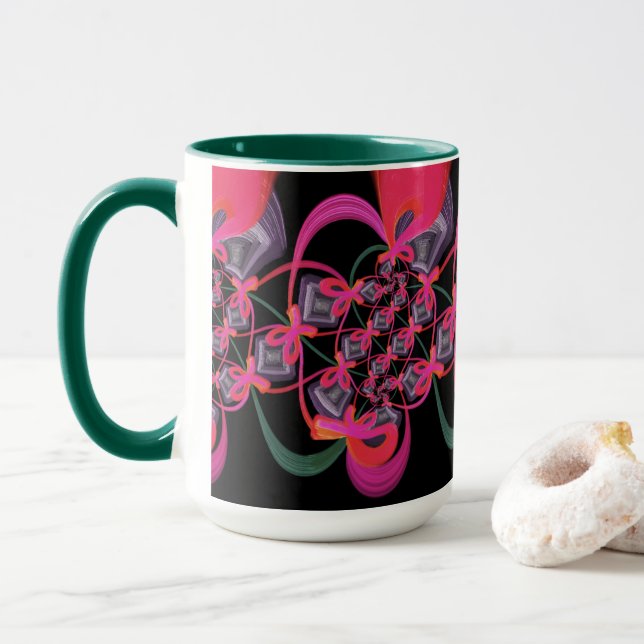 Caneca DESIGN JIMETTE MUG de alta qualidade (Com Donut)