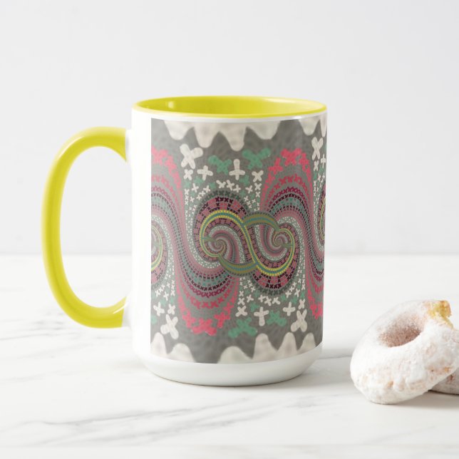 Caneca DESIGN JIMETTE MUG de alta qualidade (Com Donut)