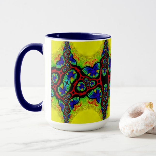 Caneca DESIGN JIMETTE MUG de alta qualidade (Com Donut)