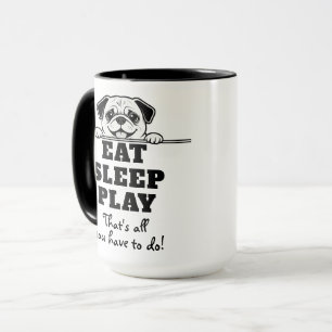 Caneca Design Minimalista de Animais Fofos - Cachorro 2