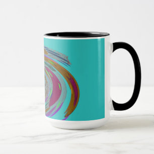 Caneca Design Monograma de Tirolwind teal