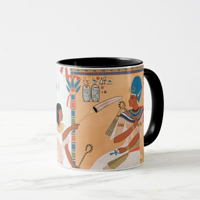 Caneca Design-Mug egípcio (Frente Esquerda)