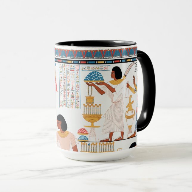 Caneca Design-Mug egípcio (Frente Esquerda)