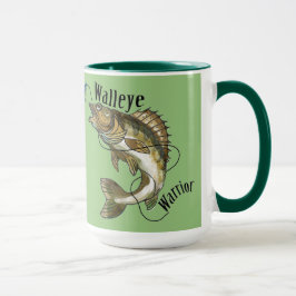 Caneca Design original do guerreiro dos Walleye