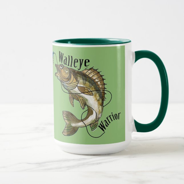 Caneca Design original do guerreiro dos Walleye (Direita)