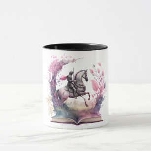 Caneca Design para Amantes de Livros de Fantasia