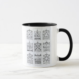 Caneca Design para trilhos do ferro fundido, 'de