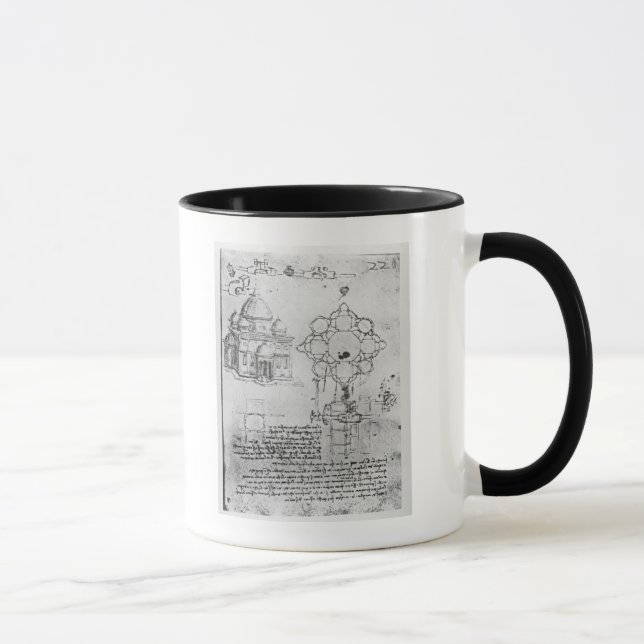 Caneca Design para uma igreja, fol. 4r (Direita)