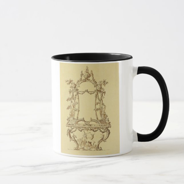 Caneca Design para uma mesa de console (lavagem da caneta (Direita)