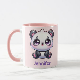 Caneca Design Personalizado Adorável Kawaii Panda