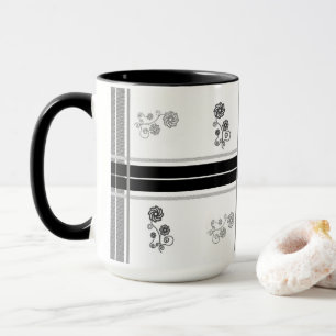 Caneca design preto de 15 oz,, boas escolhas