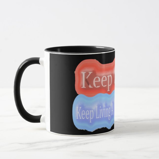 Caneca Design Trabalho de arte Bonito Sobre "Continue Sor (Esquerda)