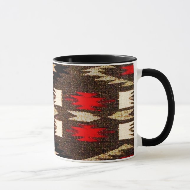 Caneca Design tribal americano nativo (Direita)