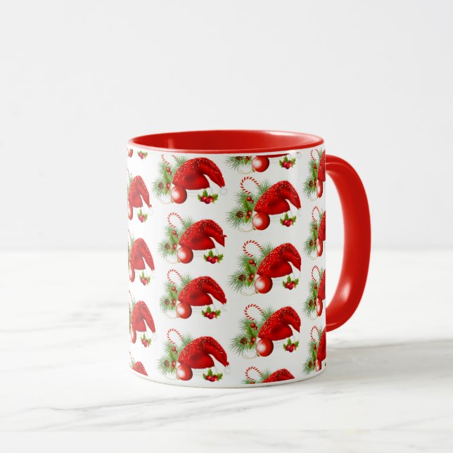 Caneca Designs incomuns para um presente de Natal memoráv (Frente Esquerda)