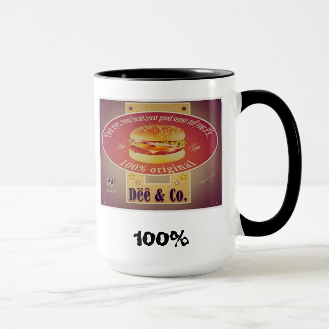Caneca Desing retro old fashion inspired in the 50's (Direita)